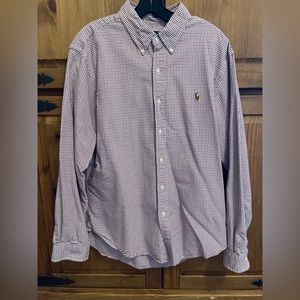 RALPH LUREN POLO BUTTON UP SHIRT